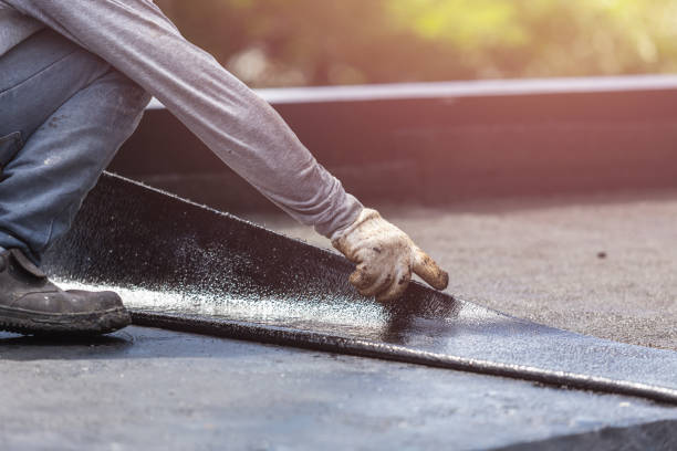 Professional Waterproofing technician working in Hicksville, OH